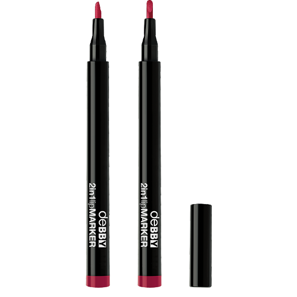 <p><strong>2in1</strong> lip<strong>MARKER</strong></p>

