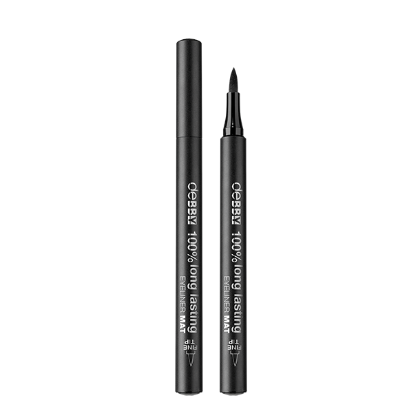 <p><strong>100% </strong>long lasting <strong>EYELINER MAT</strong></p>
